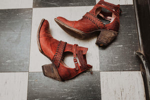 Miss Macie Boots Inspired Collection - I Dare You in Red